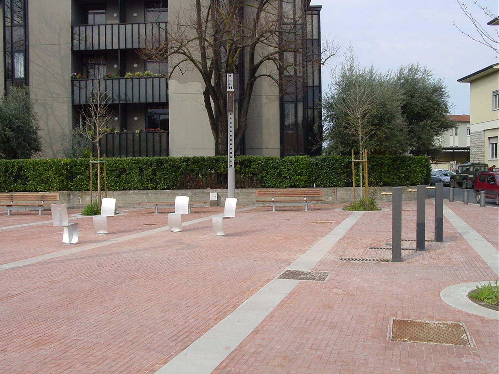 Viale Barsanti e Matteucci a Lucca riqualificato con nuove alberature e percorso ciclopedonale