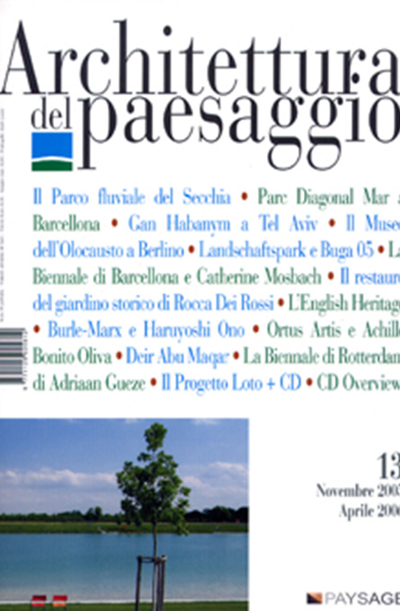 Architettura del Paesaggio n°21/2009